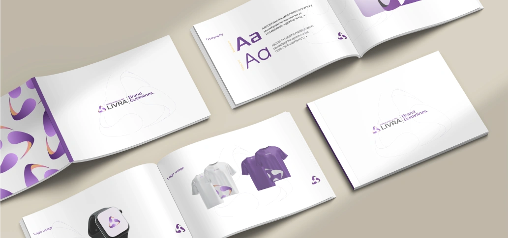 Brand book design
